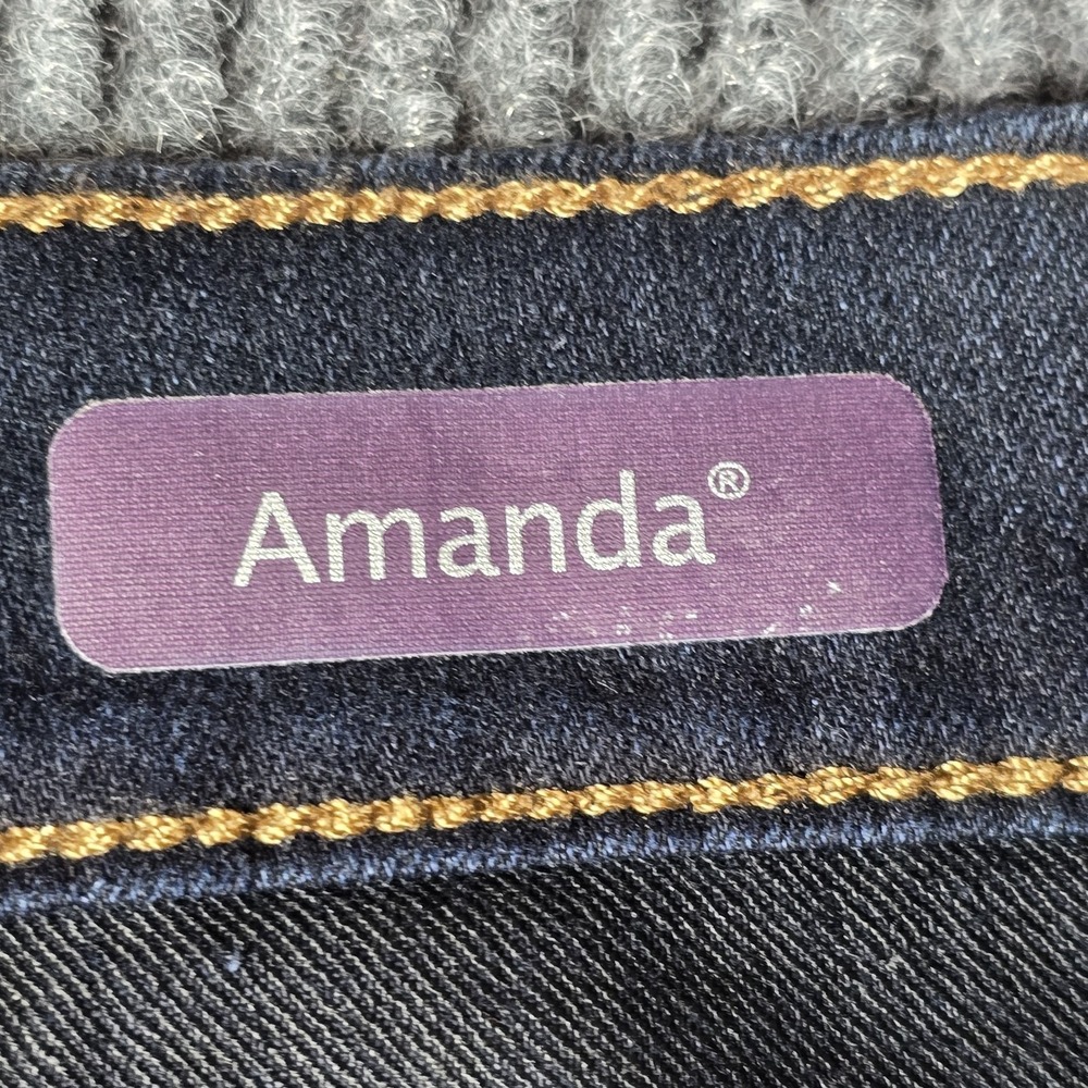 GV Amanda Original Slimming Jeans Women's Size 18 NWT Color: Denim Blue - Picture 6 of 10